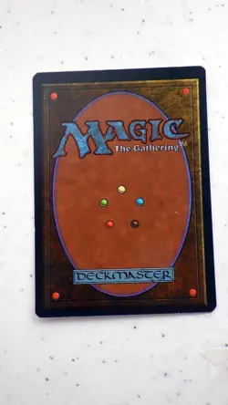 Error Land Tax 4th Edition Magic MTG Trading Card Used Damaged Card - Image 2