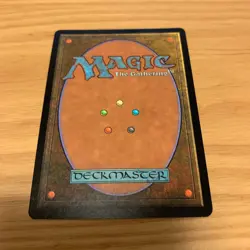 Error Card Mtg Meteorite Storm Japan Edition Foil Used - Image 2