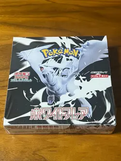 Pokemon Card Game Scarlet & Violet White Flare 1 Box Sealed w/ Shrink Wrap - Image 1
