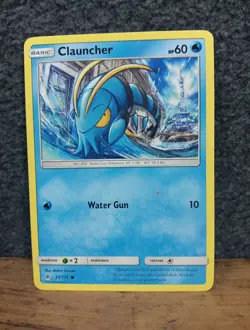 Clauncher 25/131 SM Forbidden Light Pokemon NM Trading Card Game PokÃ©mon - Image 1
