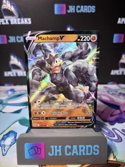 Machamp V 072/189 Astral Radiance NM Ultra Rare Pokemon Card - Image 1