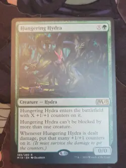 Hungering Hydra Core Set 2019 Regular M19 NM MTG Magic - Image 1