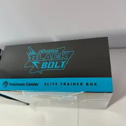 Black Bolt Pokemon Center ETB Pokemon TCG Brand New Sealed x2 - Image 4