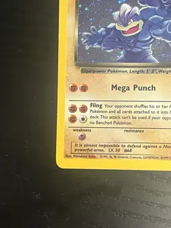 Pokemon TCG Dark Machamp 10/82 Team Rocket Holo Rare Vintage WOTC 1999 LP - Image 6