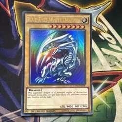 Yugioh! Blue-Eyes White Dragon CT13-EN008 Ultra Rare Limited Edition VLP - Image 1
