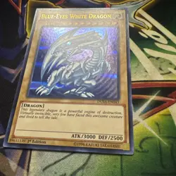 Yugioh! Blue-Eyes White Dragon DUSA-EN043 Ultra Rare 1st Edition VLP/NM - Image 2