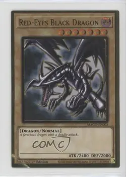 Red-Eyes Black Dragon 1st Ed. YuGiOh Gold Series: Maximum Gold #MAGO-EN003 0ed - Image 1