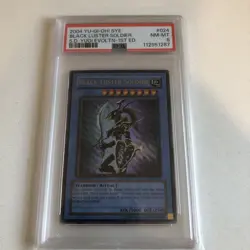 Yugioh Black Luster Soldier Sye-024 1st Ed PSA 8 - Image 1