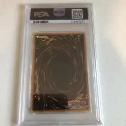 Yugioh Black Luster Soldier Sye-024 1st Ed PSA 8 - Image 2