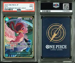 PSA 9 Uta SR ST16-001 SR THE BEST Storage Box Set ONE PIECE Card Japanese 2024 - Image 3