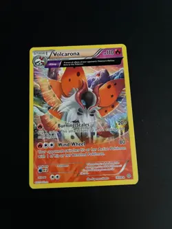 Pokemon TCG Volcarona XY Ancient Origins 18/98 Regular Rare Trading Card TCG - Image 2