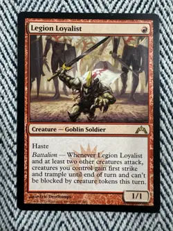MTG Legion Loyalist Gatecrash Regular Card Near Mint Condition - Image 1