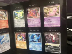 Pokemon Card 10th Movie Anniversary File 2007 Excellent Condition Japanese - Image 3