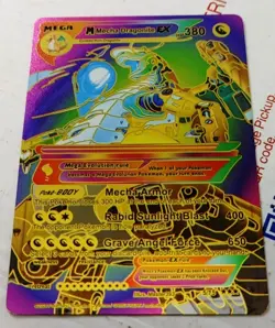 Mecha Dragonite EX Pokemon Custom Fan Made Art Card - Image 1