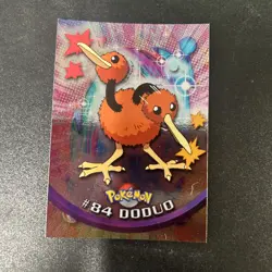 Doduo Holo / Shiny Foil Pokemon TCG Card Topps Series 2 #84 NM POKE1 - Image 1