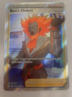 Pokémon TCG Boss's Orders TG24/TG30 Lost Origin Trainer Gallery Ultra Rare Card - Image 1