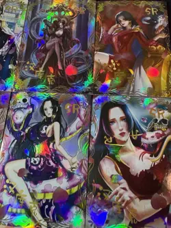 One Piece Set of 9 Collectible Character Anime SR Boa Hancock Cards K10 CCG - Image 3