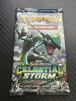 Pokemon "Celestial Storm" 10-Card Sealed Booster Pack X1 - Image 4