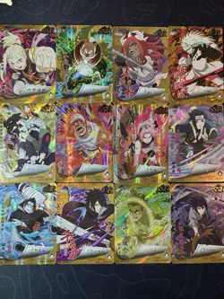 Naruto Shippuden Naruto Character Collectible SSR NM TCG 12 Cards Itachi Sakura - Image 1