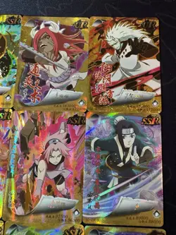 Naruto Shippuden Naruto Character Collectible SSR NM TCG 12 Cards Itachi Sakura - Image 3