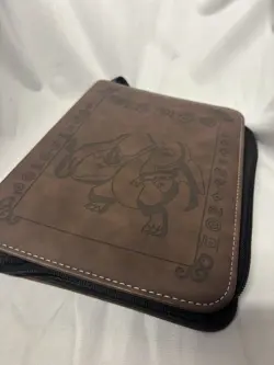 2 Pokemon Card Holder Binders Charizard And Blastoise Leather. New Without Tags - Image 4