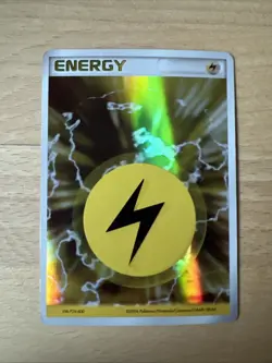 Pokemon TCG Lightning Energy 108/110 Holon Phantoms Holo Card - Image 3