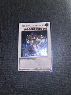 Yugioh Card - Loki Lord Of The Aesir STOR Ultimate Rare - Image 3