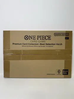 One Piece TCG Premium Card Collection Best Selection Vol 2 Factory Sealed - Image 1