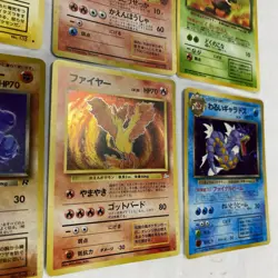Lot of Japanese Pokemon Cards includes Holo Slow King, Moltres & Dark Gyrados - Image 13
