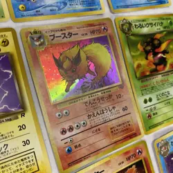 Lot of Japanese Pokemon Cards includes Holo Slow King, Moltres & Dark Gyrados - Image 7