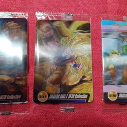 2005 Morinaga Dragon Ball Japanese Wafer Card 3D Son Goku Gohan Goten NM Unopen - Image 7