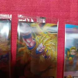 2005 Morinaga Dragon Ball Japanese Wafer Card 3D Son Goku Gohan Goten NM Unopen - Image 8