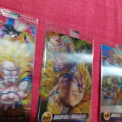 2005 Morinaga Dragon Ball Japanese Wafer Card 3D Son Goku Gohan Goten NM Unopen - Image 9