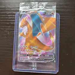 Charizard V SWSH050 SWSH Black Star Promo Pokemon Card Holo Sealed - Image 1