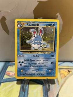 Azumarill 2/111 Pokemon Neo Genesis Unlimited Holo Rare Card WOTC LP - Image 5