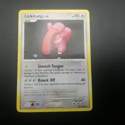 LICKITUNG 80/127 - NONHolo - COMMON - PLATINUM 2009 NINTENDO Pokemon Card - NM/M - Image 1