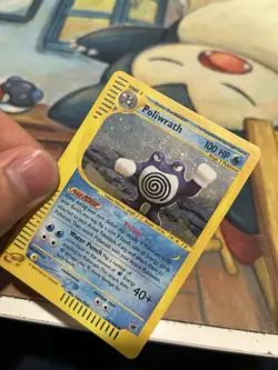 Poliwrath Holo 24/165 Expedition Base Set Pokemon Card 2002 LP - Image 8
