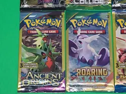 New Pokemon TCG Sun & Moon And XY 3 Card Booster Packs Assorted Lot X8 Sealed - Image 18