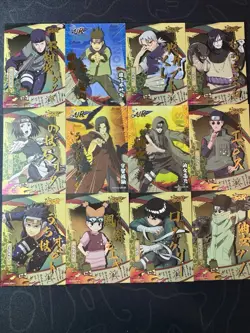 Naruto Shippuden Naruto Character Collectible CP NM TCG 12 x Thick Premium Cards - Image 7