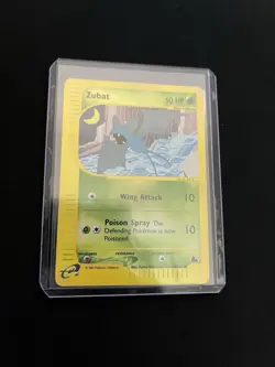 Zubat 118/144 NM/MINT Reverse Holo Rare Pokemon Cards E Series Skyridge - Image 5