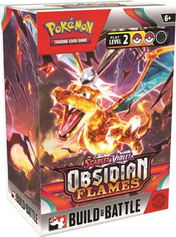 Pokemon TCG Scarlet & Violet: Obsidian Flames Build & Battle Box - Image 1