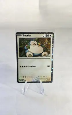 Pokemon TCG - Snorlax - 122 - SV: Scarlet & Violet Promo Cards - Cosmo Holo - NM - Image 1