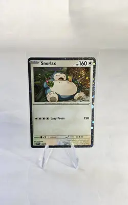 Pokemon TCG - Snorlax - 122 - SV: Scarlet & Violet Promo Cards - Cosmo Holo - NM - Image 3