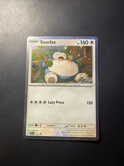 Pokemon TCG - Snorlax - 122 - SV: Scarlet & Violet Promo Cards - Cosmo Holo - NM - Image 1