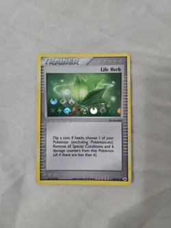 Life Herb 90/101 EX Hidden Legends - Reverse Holo Pokemon Card - LP - Image 1