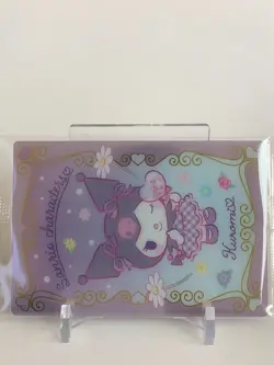 Kuromi Sanrio Characters Wafer Card #3 Bandai Sealed TCG Japanese - Image 2