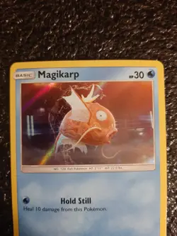 Pokemon Card Magikarp Holo Common NM 8/18 Sun & Moon Detective Pikachu 2019 TCG - Image 8
