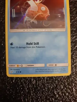 Pokemon Card Magikarp Holo Common NM 8/18 Sun & Moon Detective Pikachu 2019 TCG - Image 9