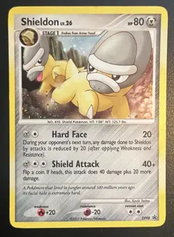 Pokemon TCG - Shieldon DP08 Holo Diamond and Pearl Promo - Image 3