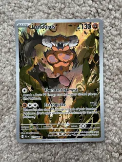 Landorus 131/086 Pokemon  ENGLISH ILLUSTRATION RARE (IR) - S V BLACK BOLT (NM) - Image 7